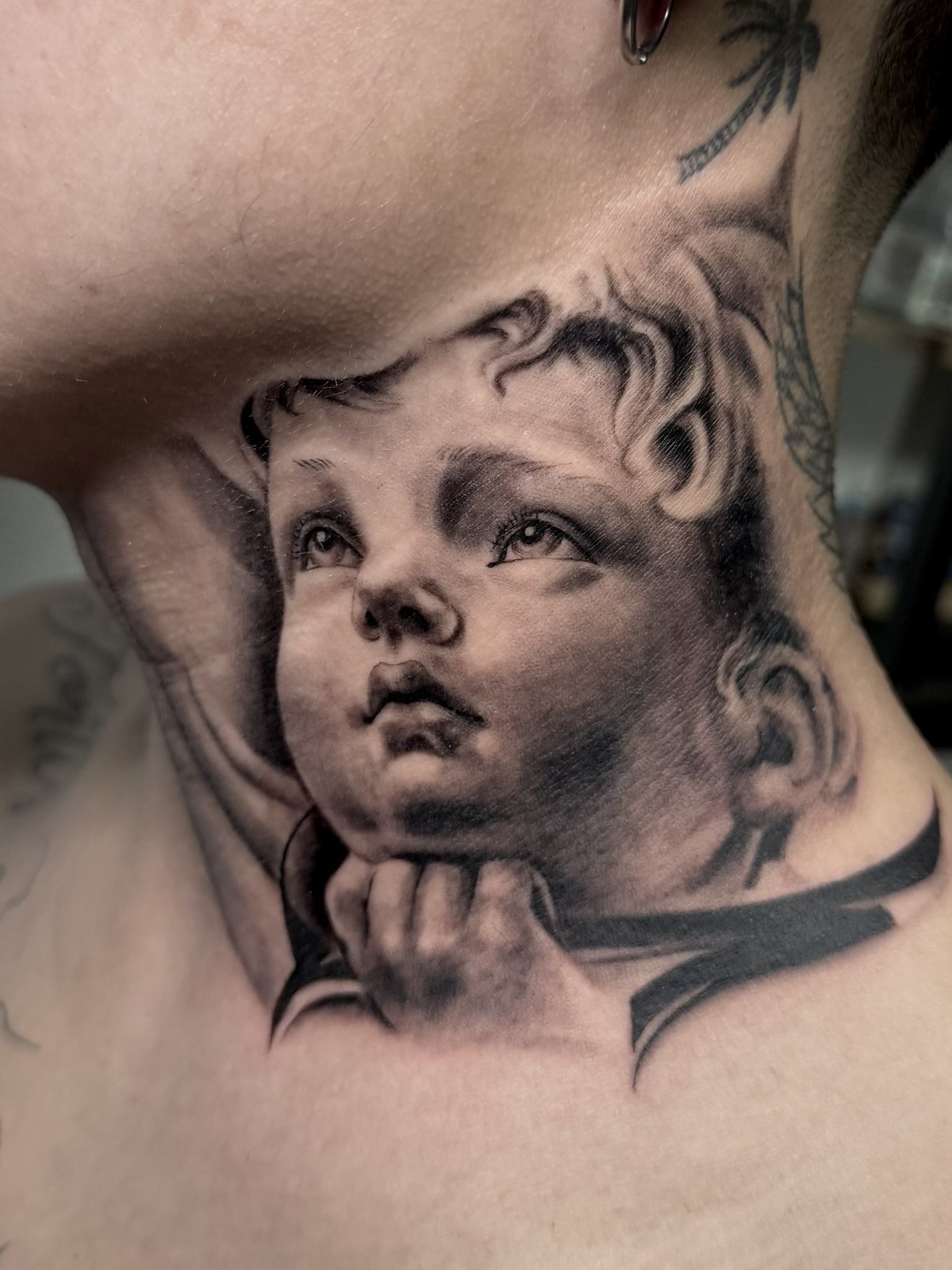 Black & gray realism — lavoro 16, Carlitos Junior Ink Roma
